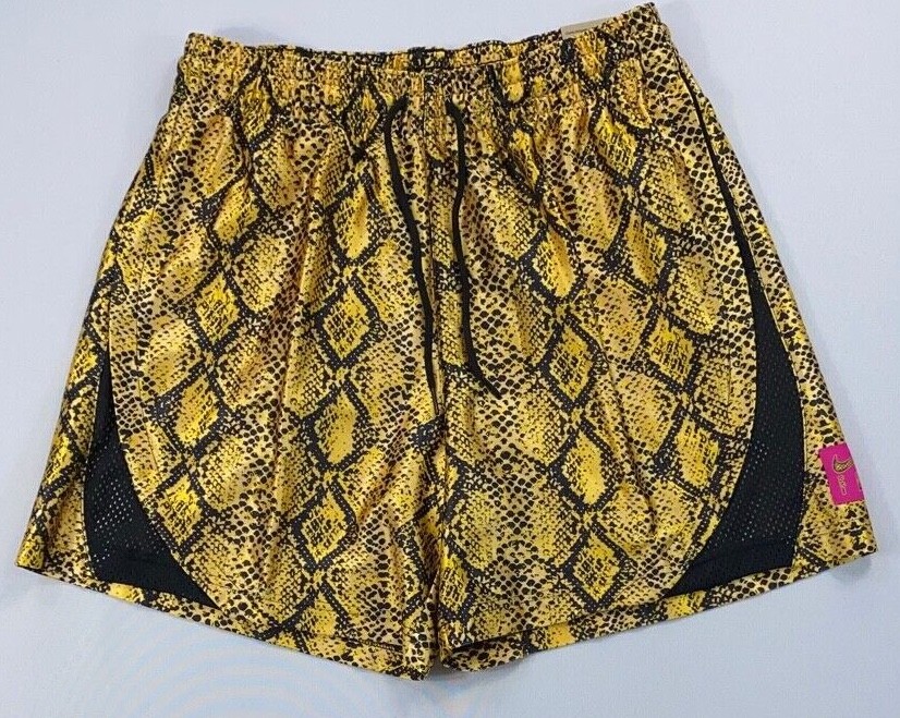 Women's Nike Dri-Fit Fly Loose Fit Reptile Print Basketball Shorts DH7348