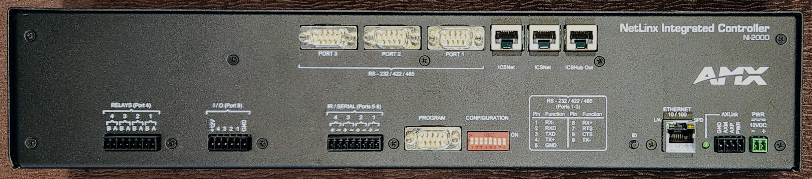 AMX NI-2000 NetLinx Integrated Controller