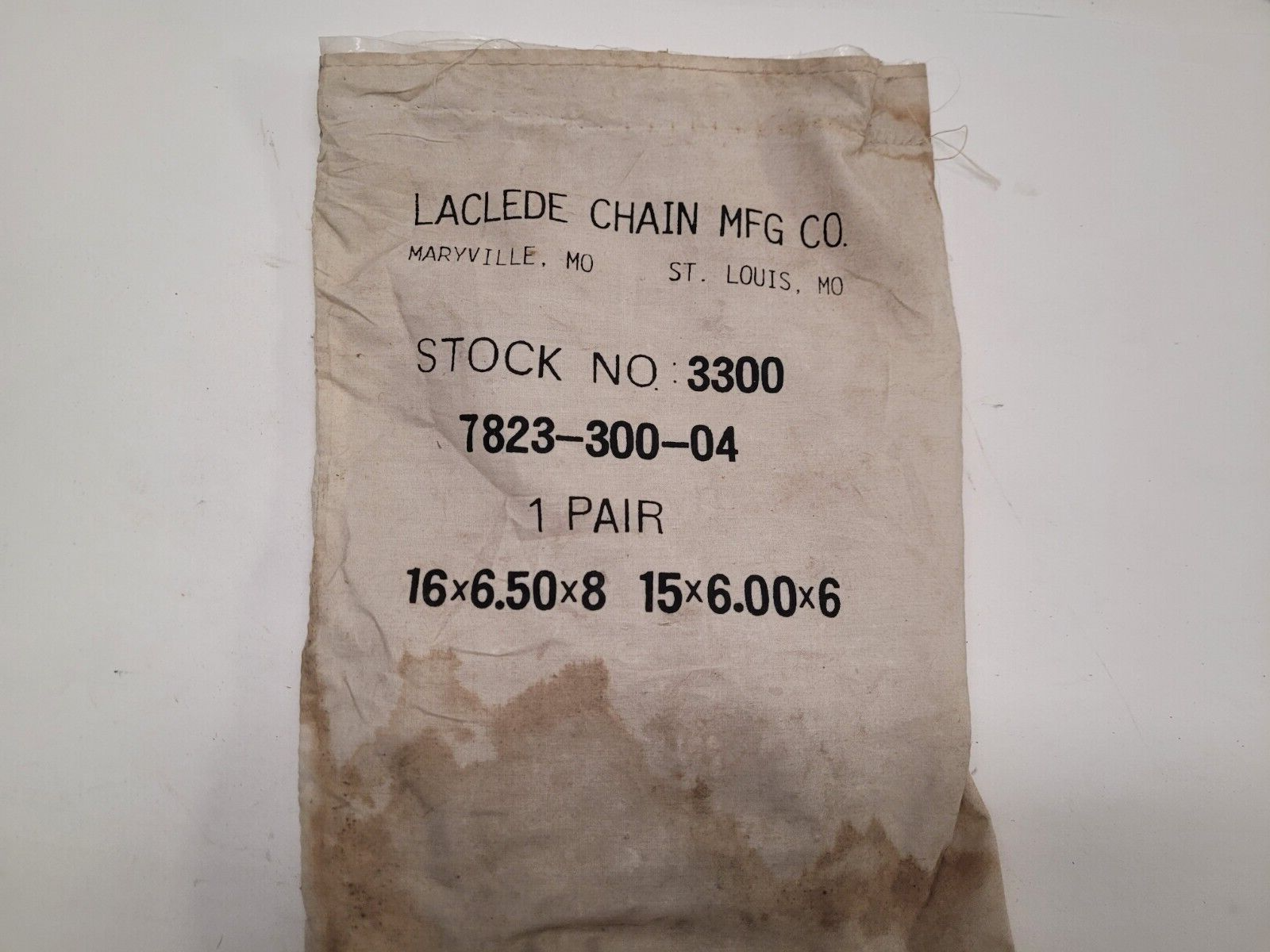 Laclede Chain MFG CO. Tire Chains 7823-300-04 (1 Chain Only)