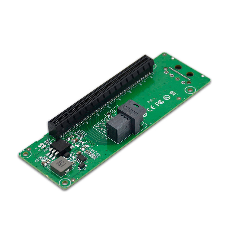 Pack of 8 pieces XIC 334PE SFF-8643 x4 to PCIe x16 Slot Adapter