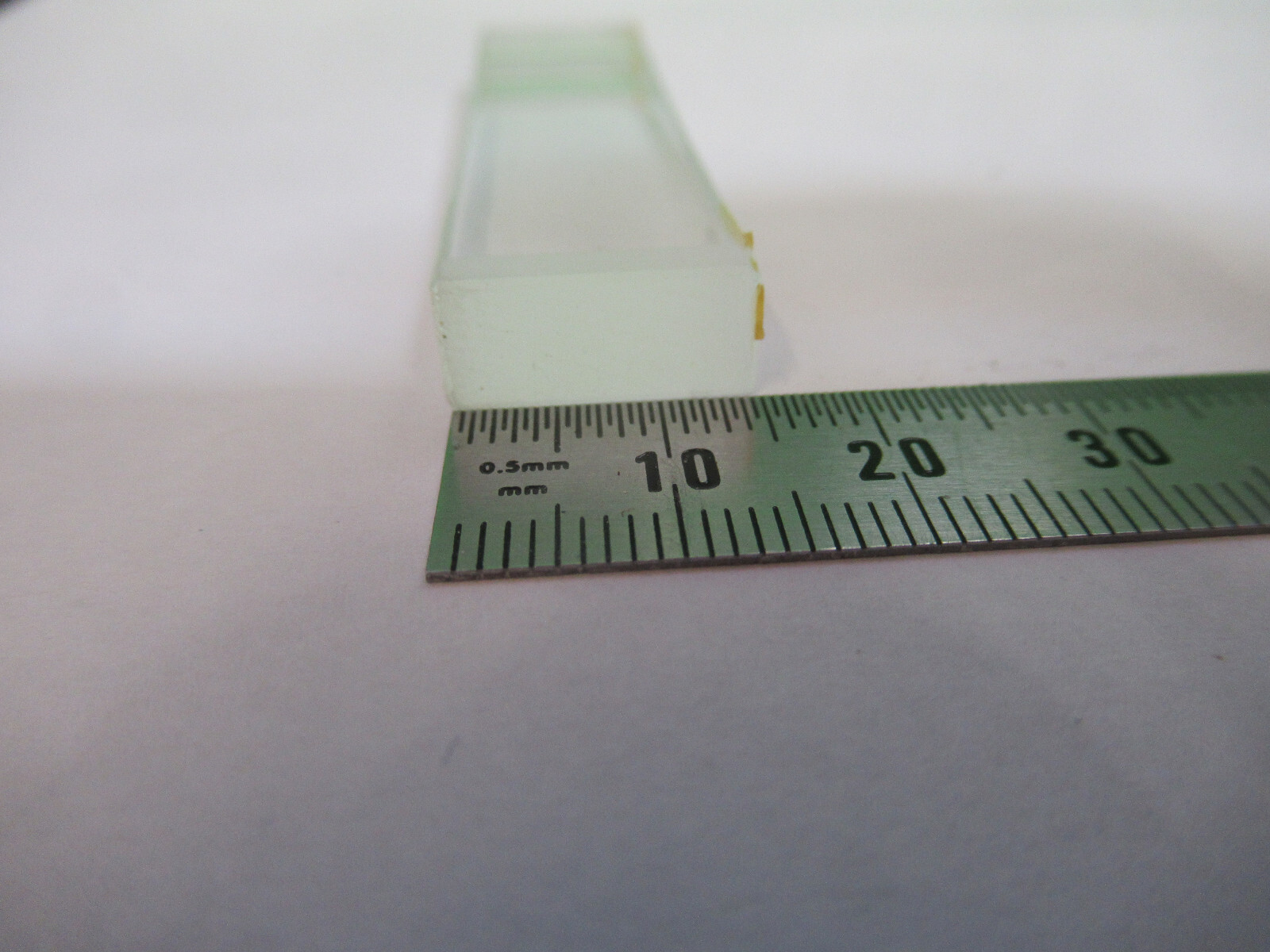 OPTICAL RECTANGULAR LENS BI CONCAVE Bi CC LASER OPTICS AS PICTURED &Z5-C-05