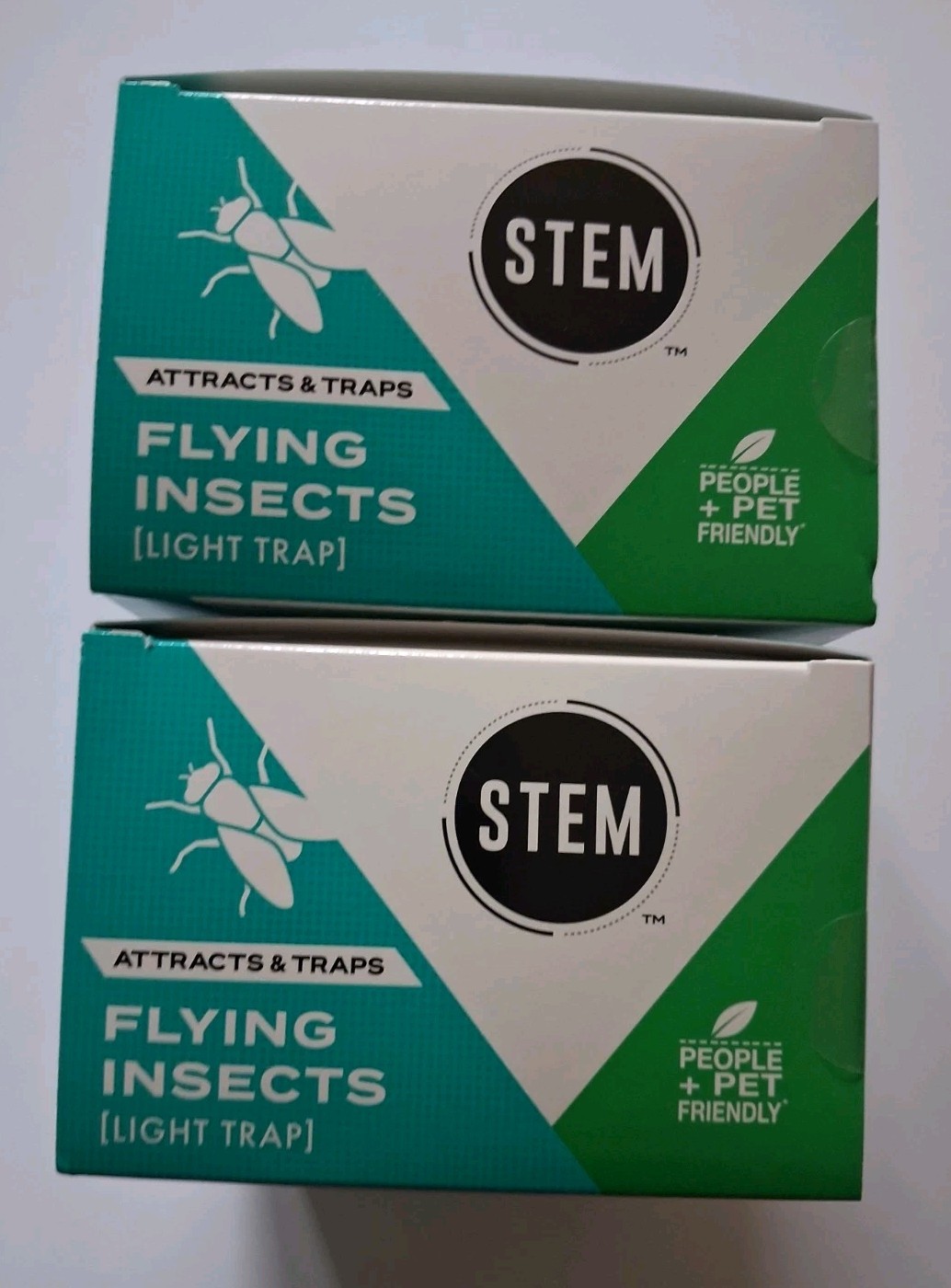 STEM Light Trap Flying Insects Starter Kit 1 Device & 1 Refill - 2 packs