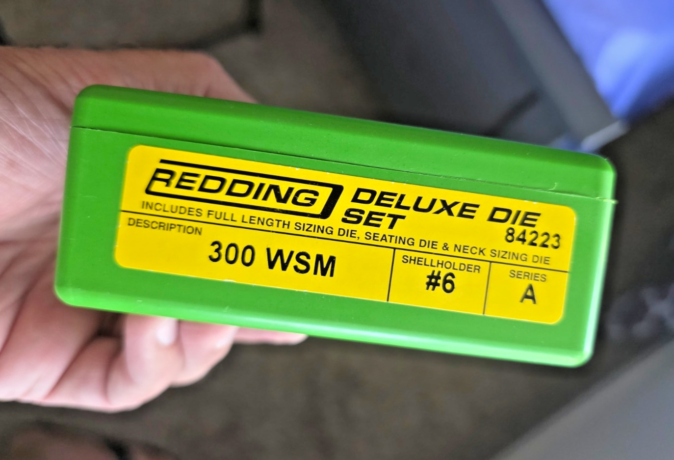 Redding Deluxe 3 Die Set for 300 WSM Winchester Short Magnum  # 84223 New