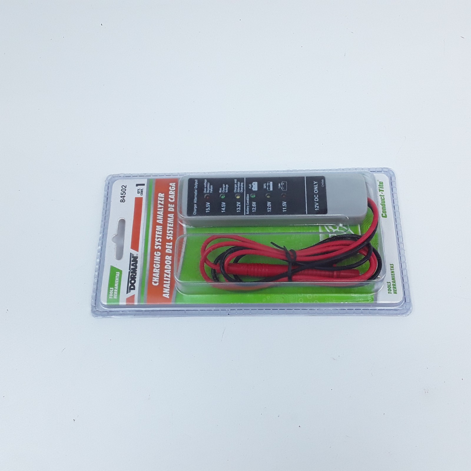 Dorman 84502 Electrical Multi-Tester Auto Charge System Analyzer Tool