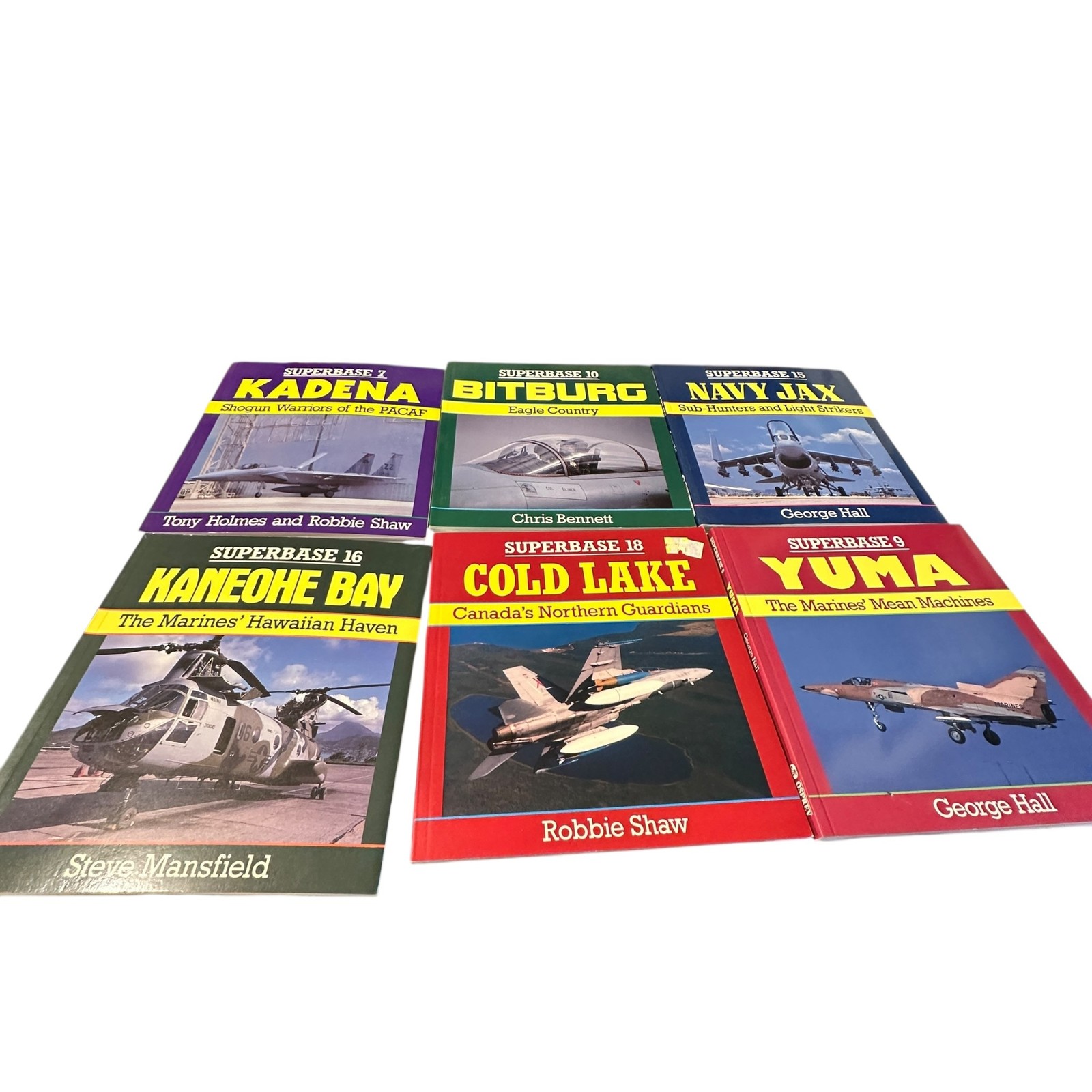 Superbase Lot of 6: Issues 7 / 9 / 10 / 15 / 16 / 18 Aviation Book Collection