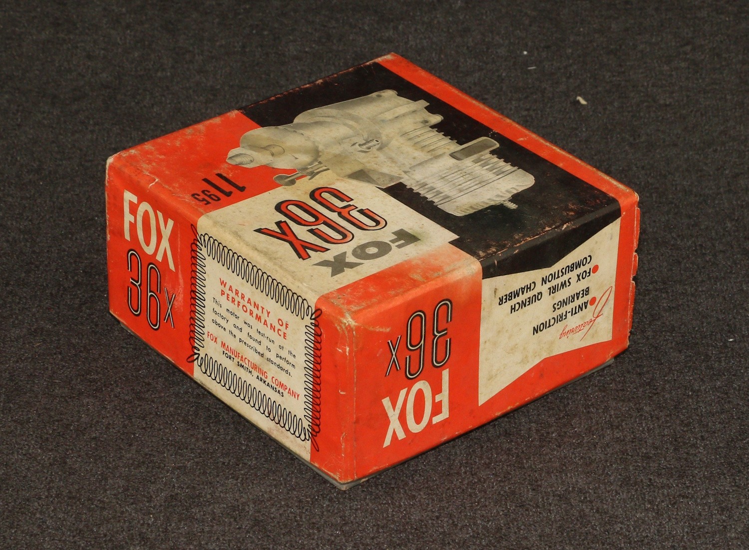 RC Model Airplane Engine Fox 36x Boxed