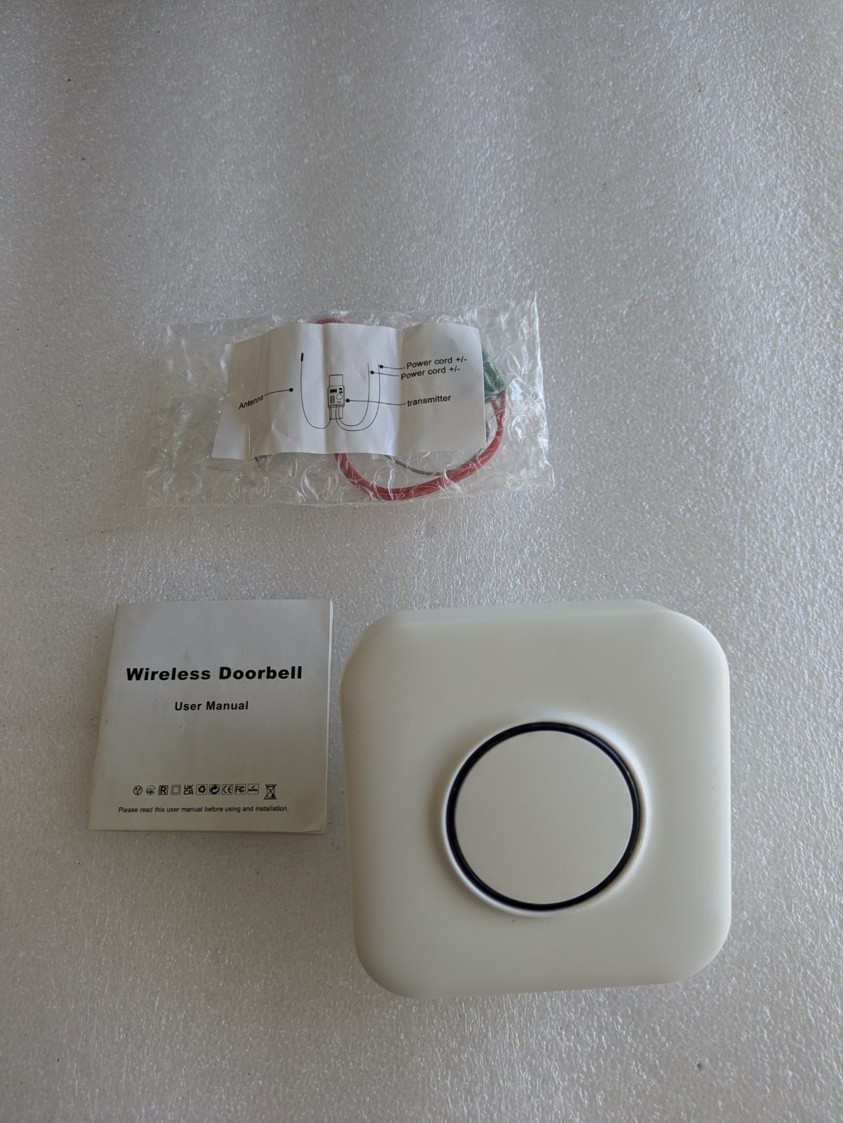 Doorbell extender receiver, plug in anywhere you have an outlet