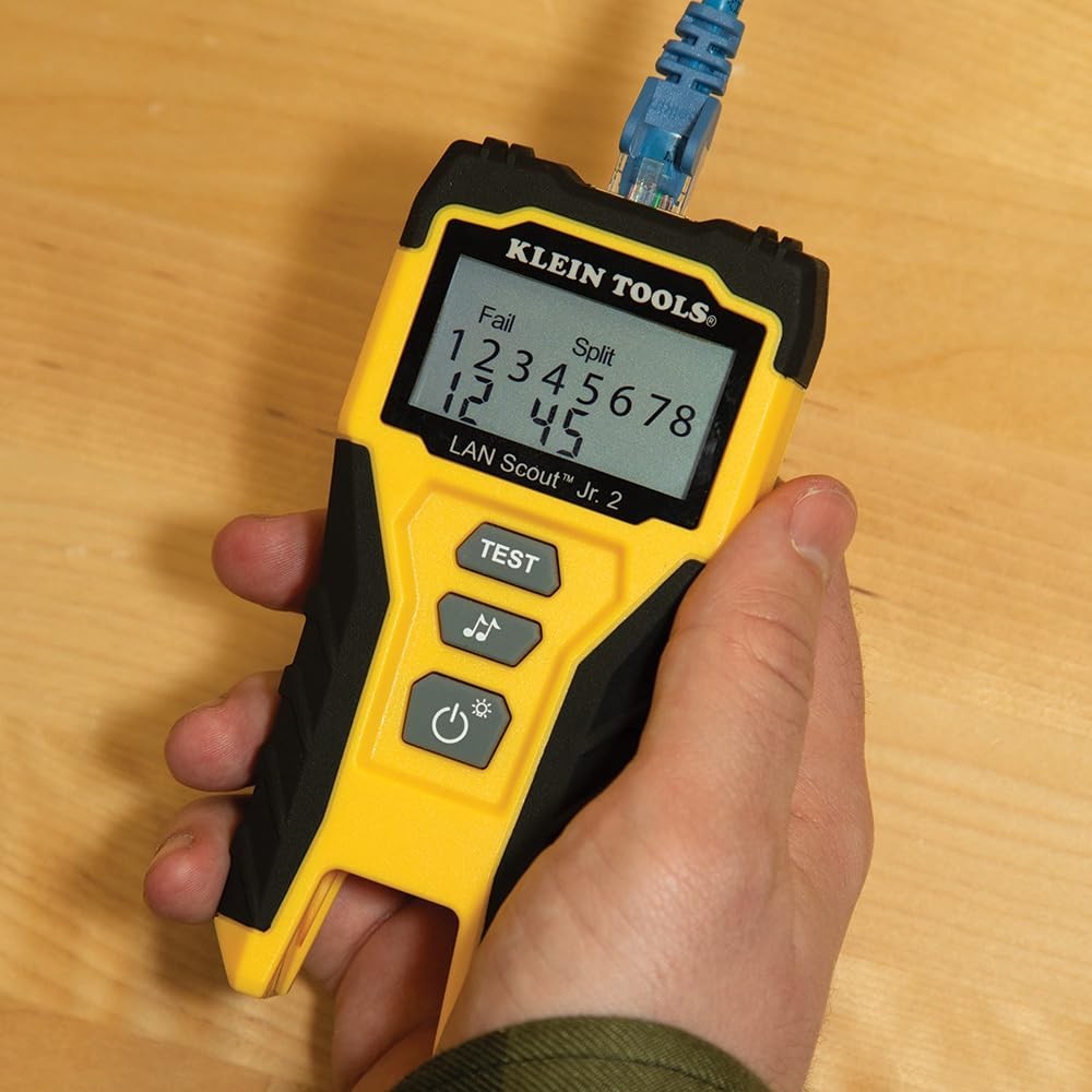 Cable Tester LAN Ethernet Network CAT5e CAT6 6A Wire Map Fault Detector