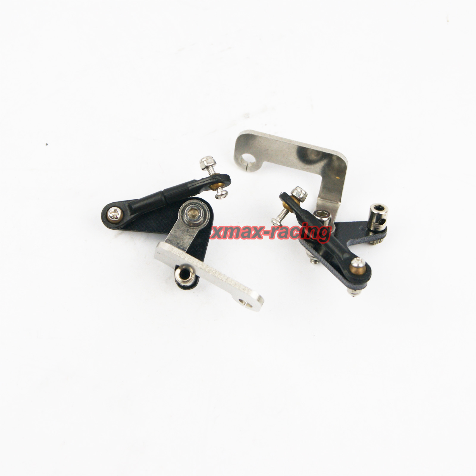 2 pcs throttle Bellcrank Linkage Swing Arms fit ZENOAH RCMK for RC Boat