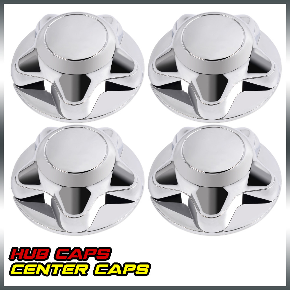 4 PCS Wheel Hub Cap Rim Center Cover Fit For 97-03 Ford F150 Expedition