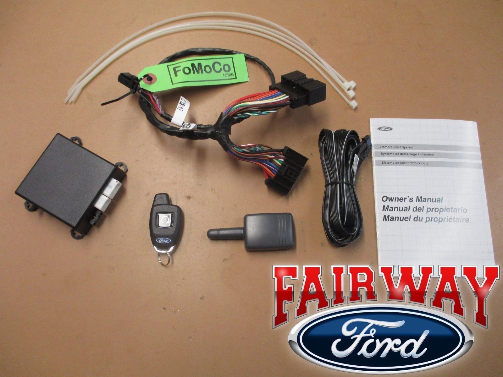 13 thru 17 Fusion OEM Genuine Ford Bi-Directional Remote Start System Kit NEW