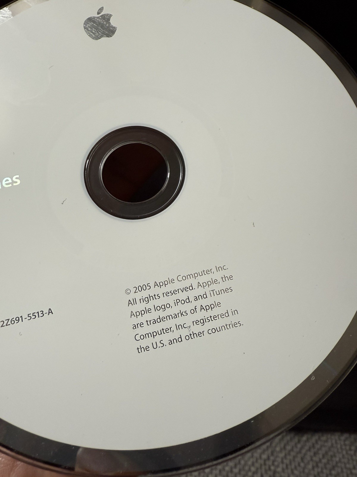 Apple iPod + iTunes Software Installation Disc CD-ROM