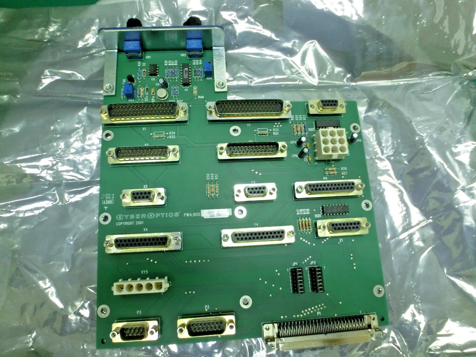 CyberOptics 8004581 PWA800 4581 Rev D Board,Used,Us+9751