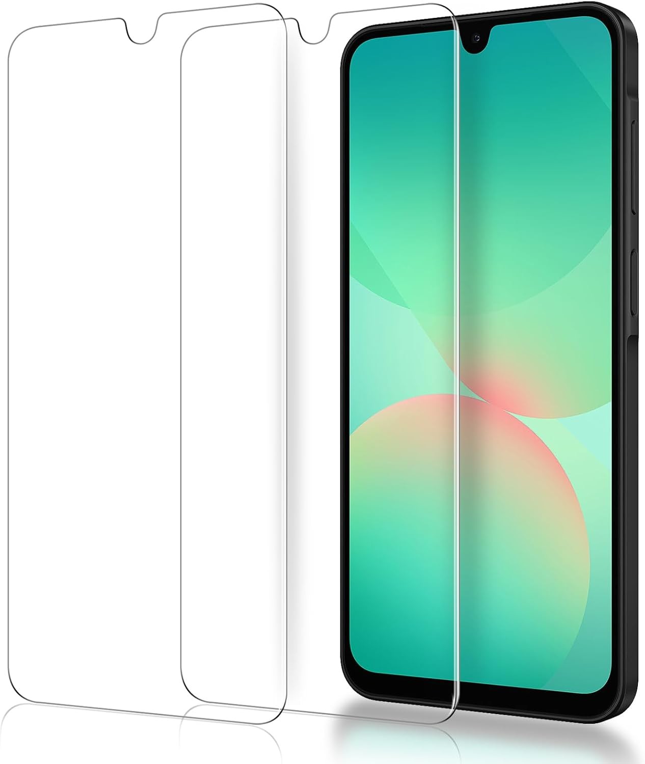 2X For Samsung  Galaxy A17 5G HD Clear 9H Tempered Glass Screen Protector