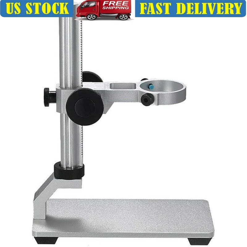 Adjustable Aluminum Alloy USB Digital Microscope Stand W/ Carry Case 1000x