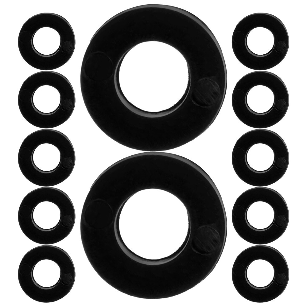100pcs Drum Set Washers Tension Rod Washers Pads Plastic Drum Washers