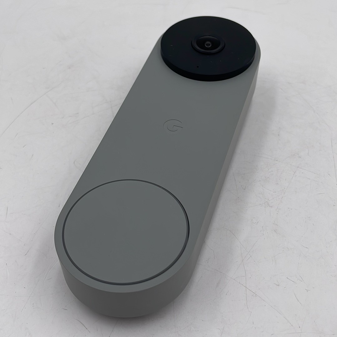 Google Nest Doorbell Wired 3rd Gen 2K Video Live View Night Vision Hazel - READ