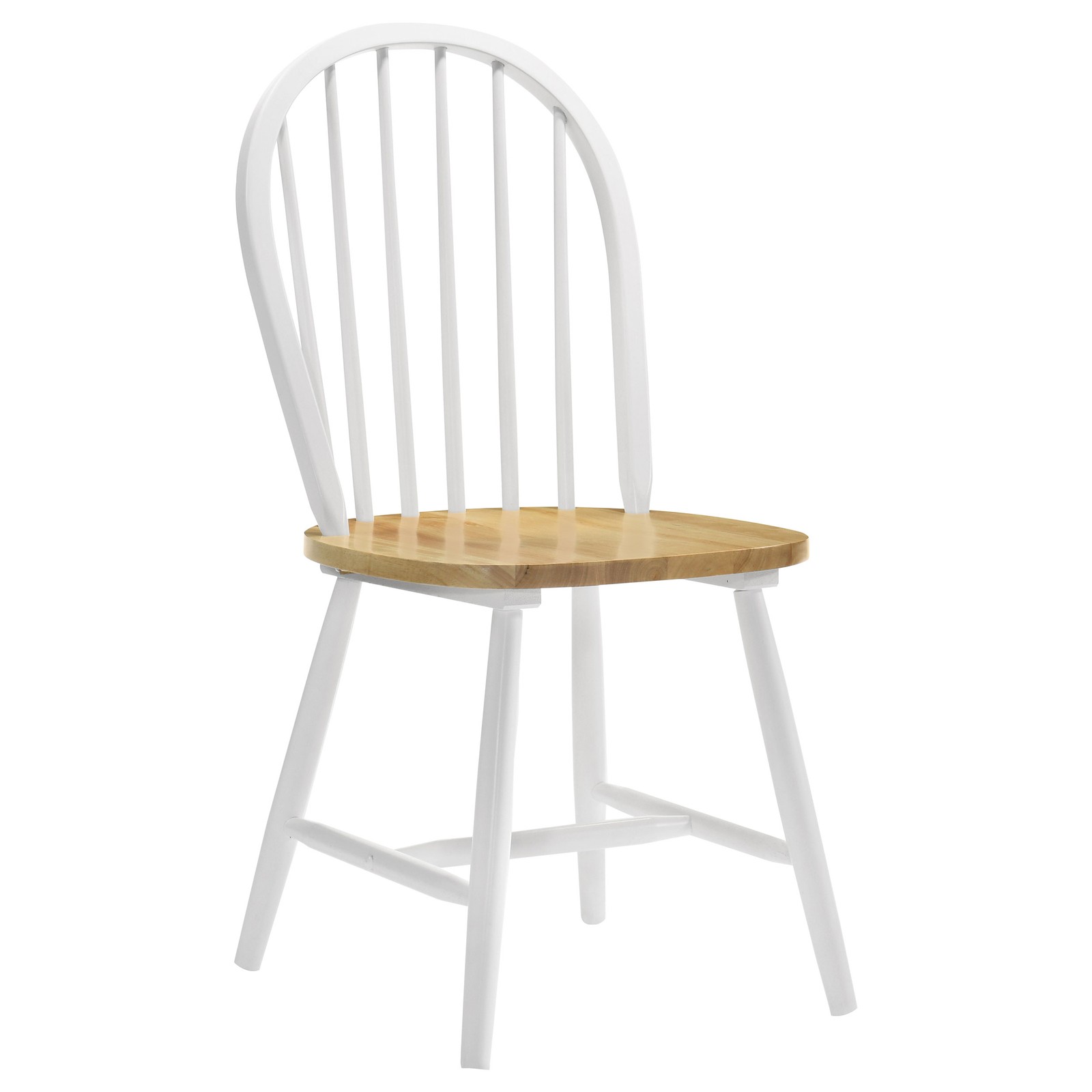 Greer Natural Brown and White 5-piece Dining Set