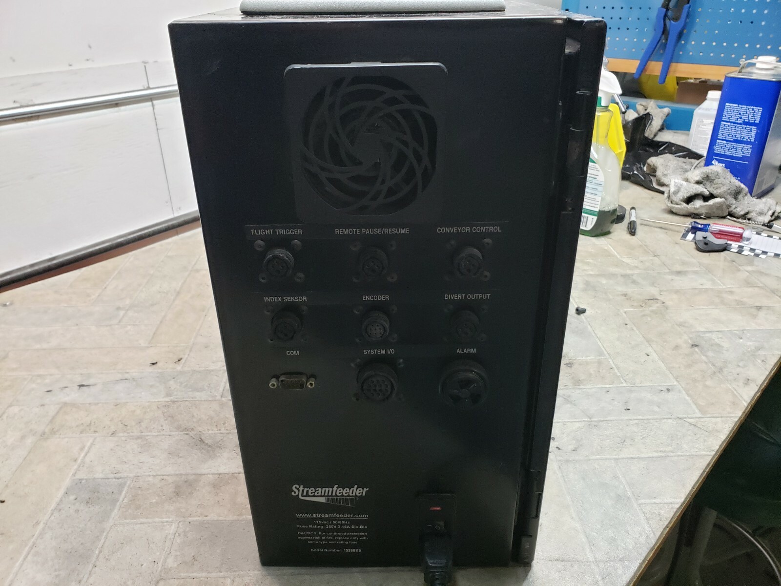Used Streamfeeder FeedNet Collator Control System, 115vac