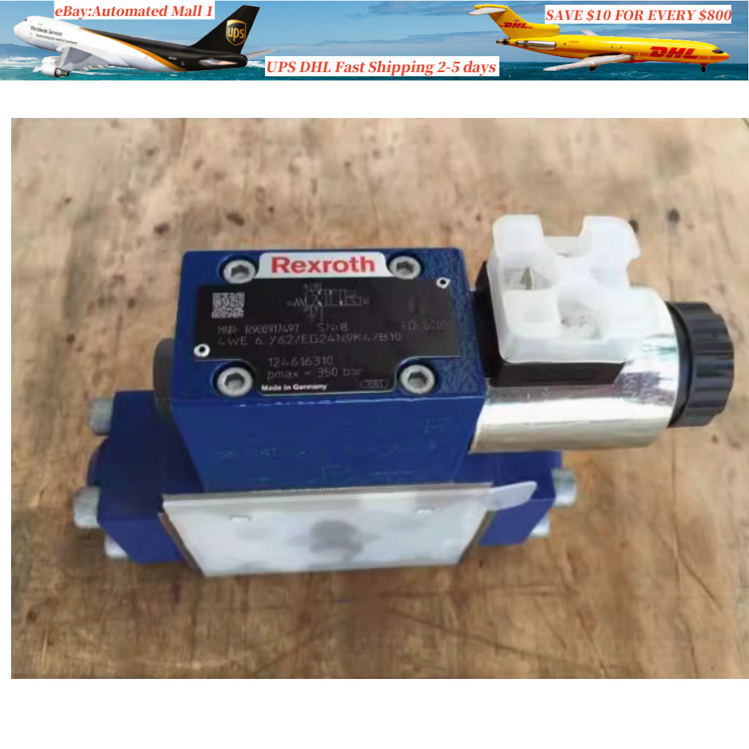 NEW Rexroth R900917497 4WE6Y62/EG24N9K4/B10 valve DHL/UPS shipping