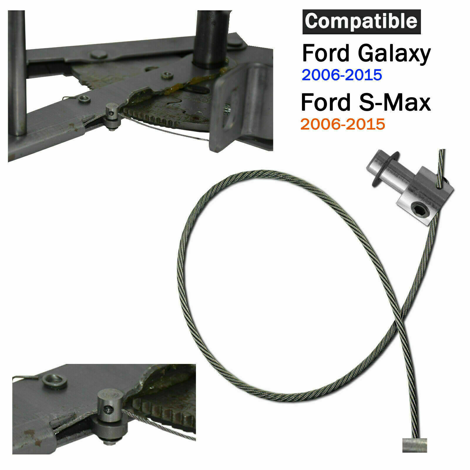 FORD S-MAX  FORD GALAXY HANDBRAKE LEVER RELEASE CABLE 2006 - 2015