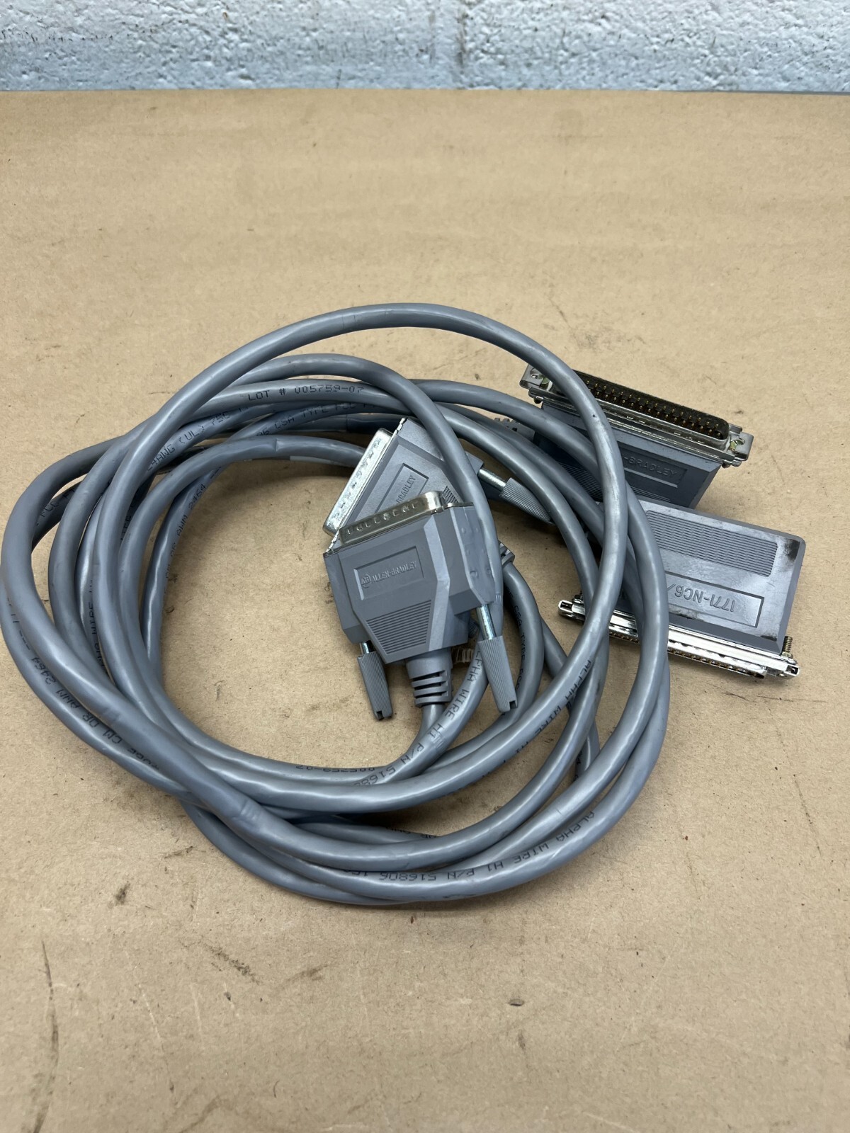 Allen Bradley 1771-NC6/A Analog Cable - Lot of 2