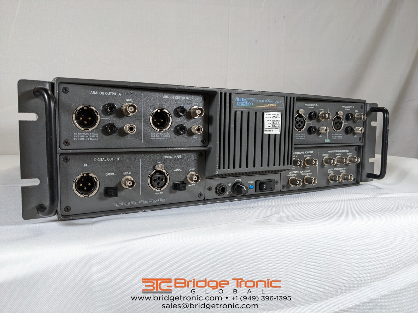 Audio Precision System Two 2322 Analog Signal Generator