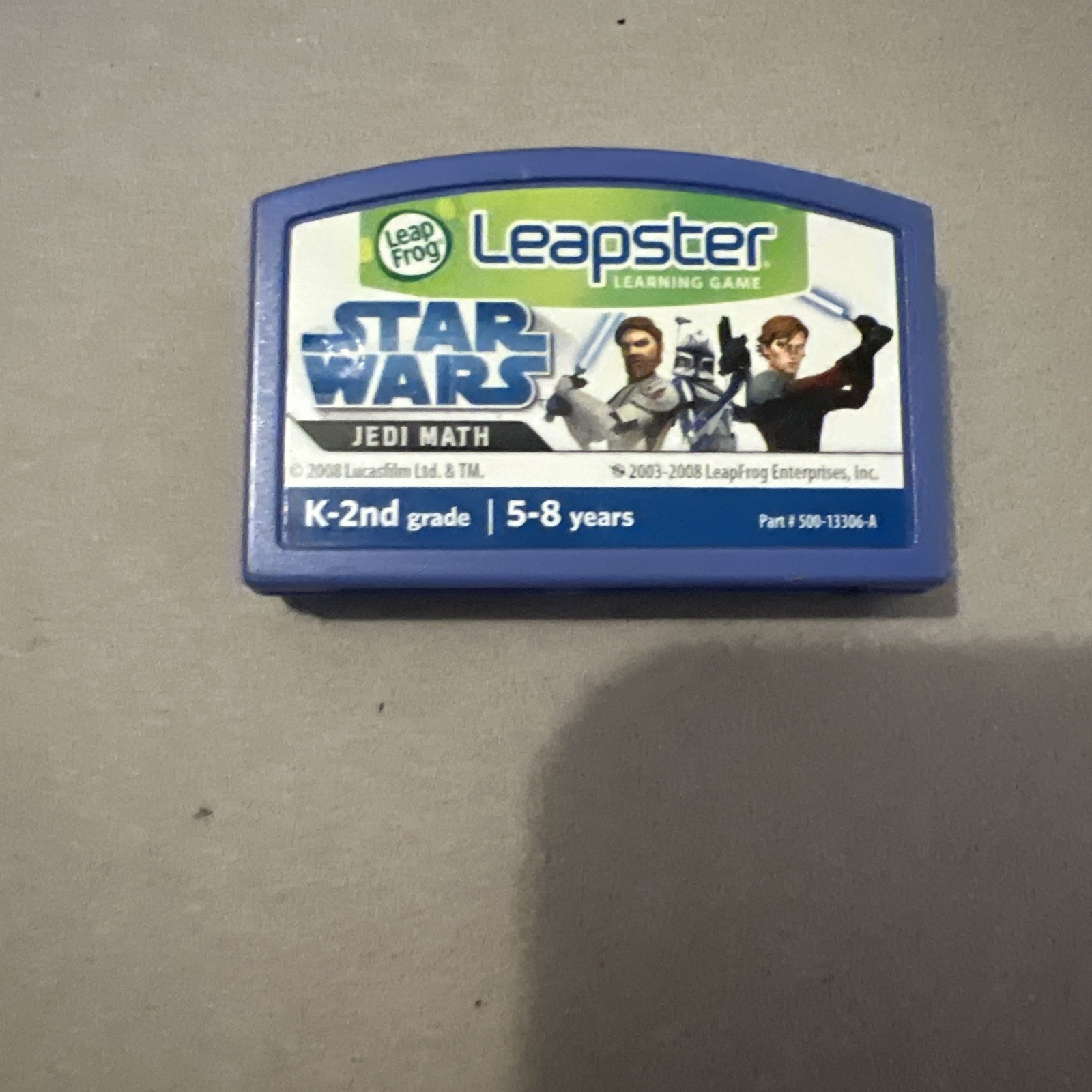 Leap Frog Leapster STAR WARS JEDI MATH Game Cartridge