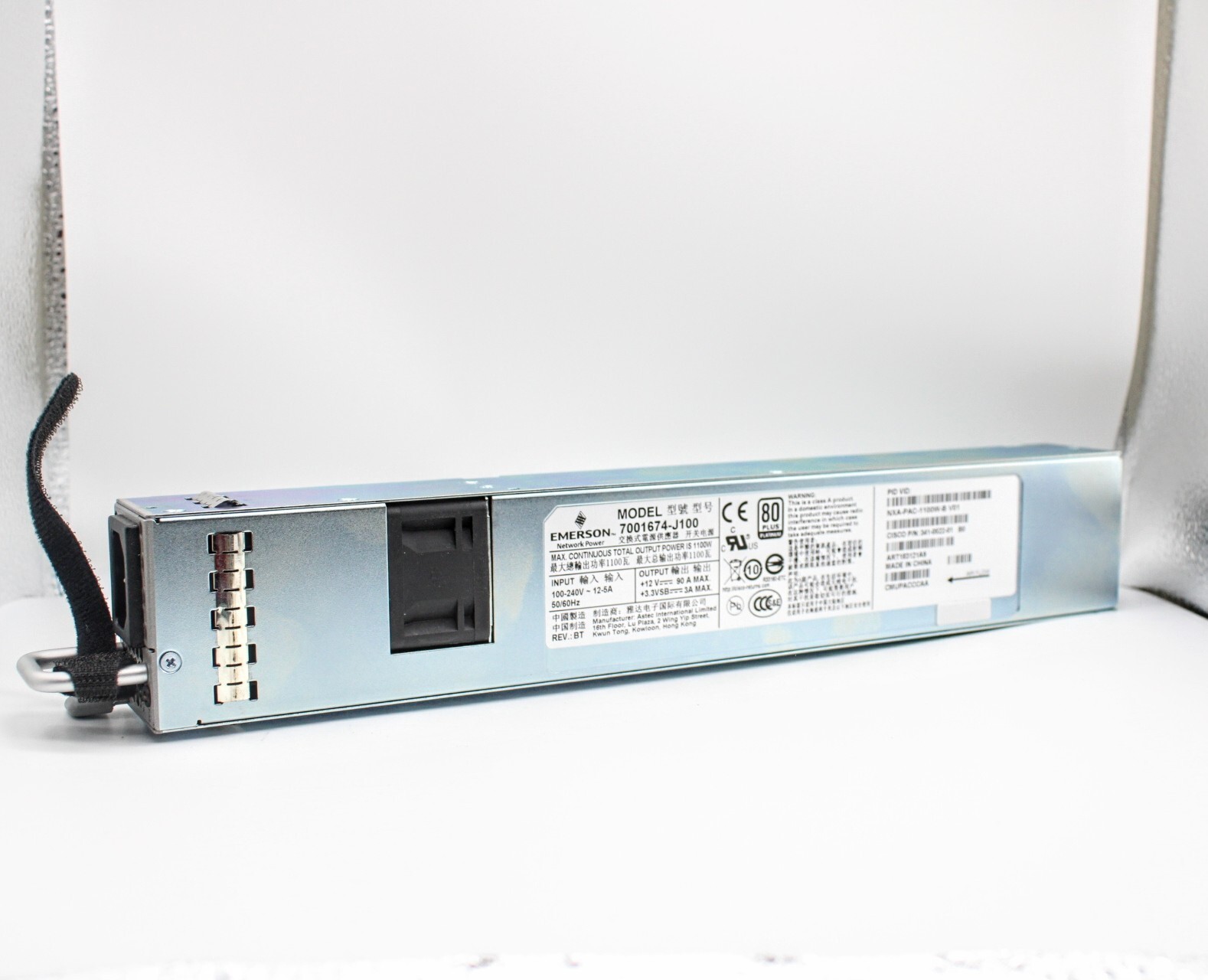Cisco Converter Power Supply 1100W 7001674-J100 Emerson 341-0522-01