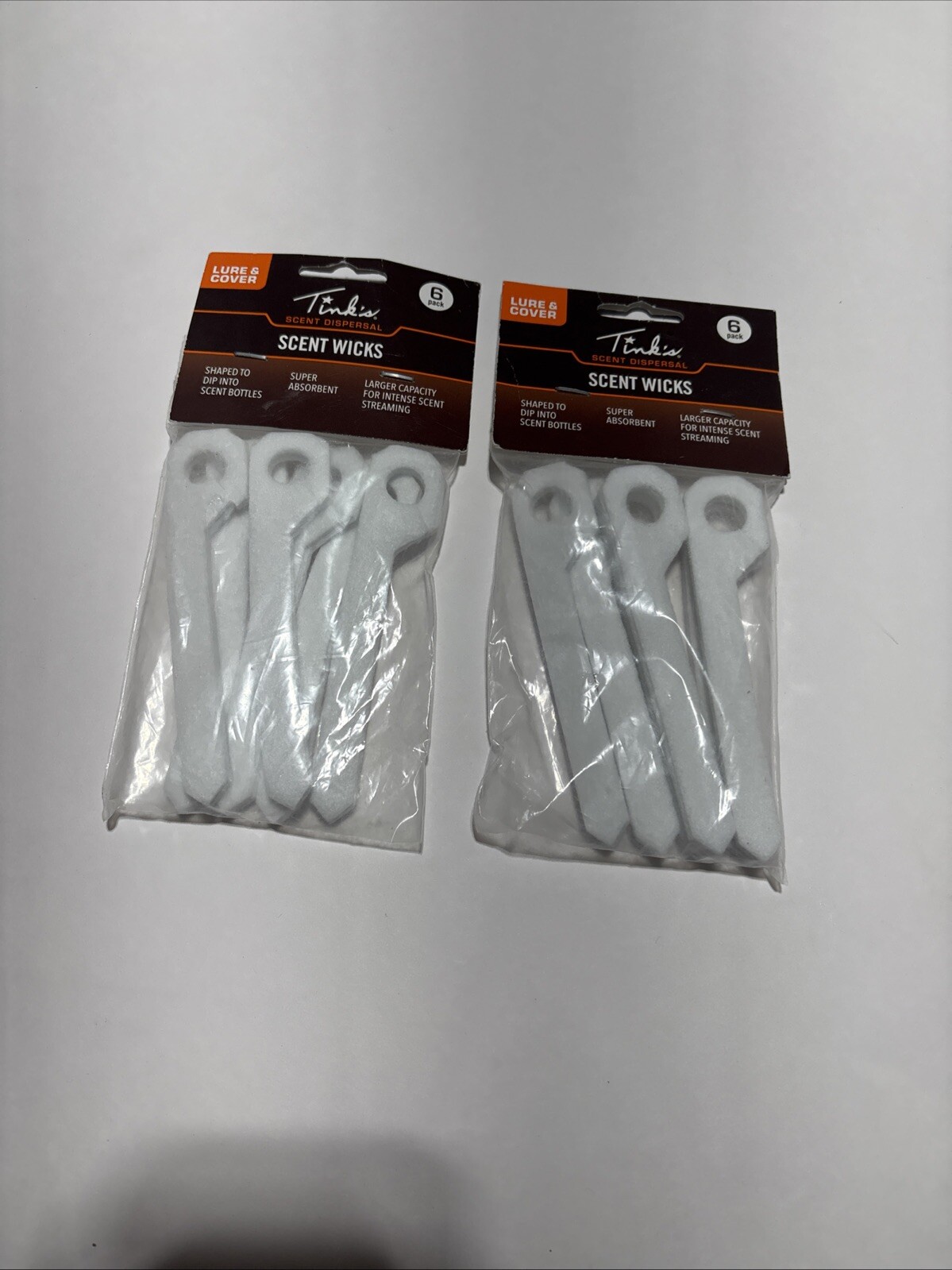 Lot of 2 Tink’s W5884 6pk Large Capacity Super Absorbent Scent wicks  NEW SEALED