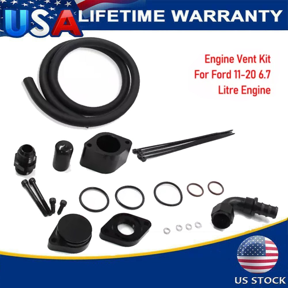 Engine Ventilations Kit for Ford 11-20 6.7L Powerstroke CCV PCV Replacement Set