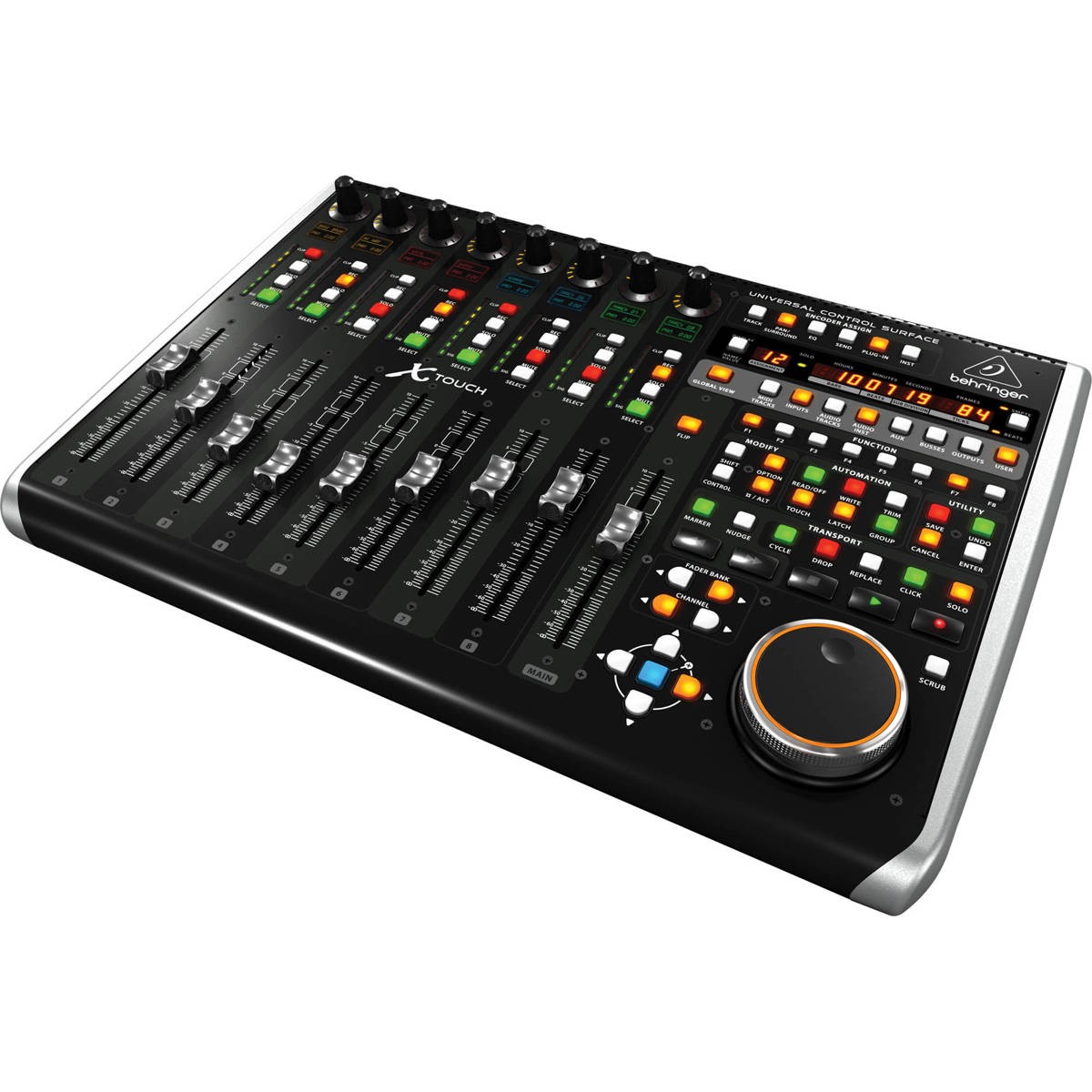 Behringer X-Touch Universal Control Surface with 9 Touch-Sensitive Motor Faders,