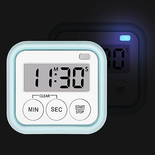 Timer, Kitchen Timers for Cooking Classroom Timer for Kids Teachers 1 Blue