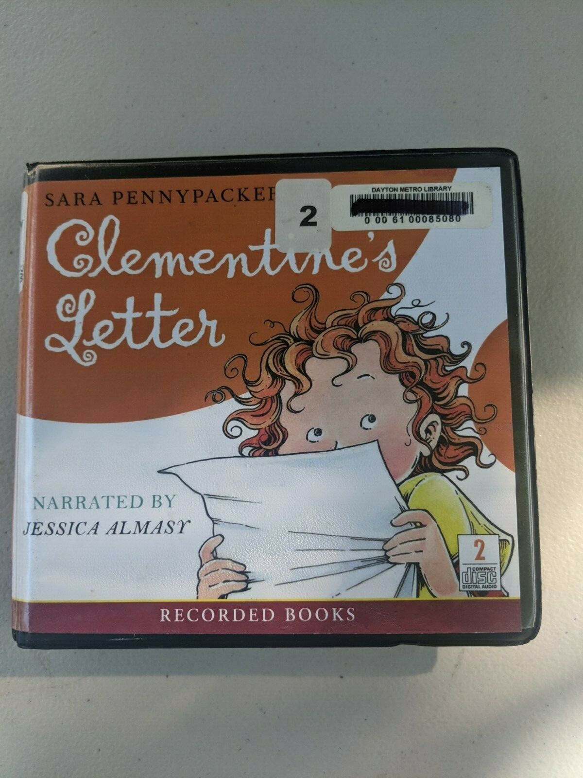 Shelf189 Audiobook~ CLEMENTINES LETTER UNABRIDGED BY SARA PENNYPACKER