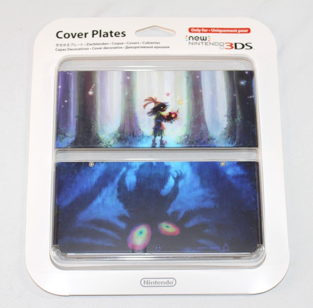 Nintendo New 3DS Zelda Majora's Mask Cover Plates #056 NEW! SEALED! RARE!