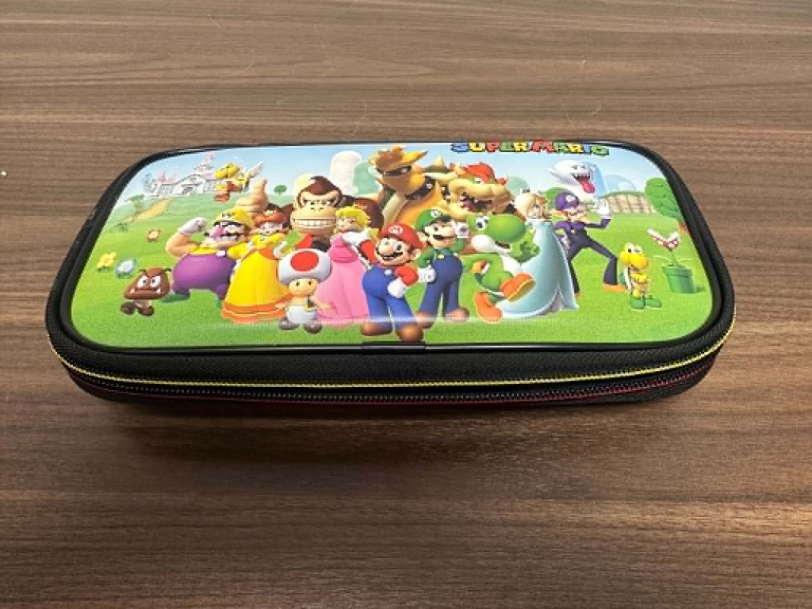 Super Mario And Friends Carrying Case For Original Nintendo Switch Very Good 9E