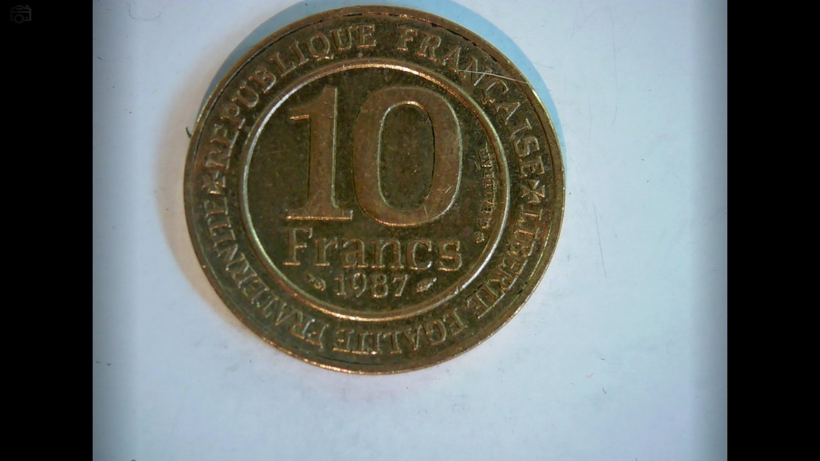 France 1987 10 Francs Mathieu (10 Francs) Coin