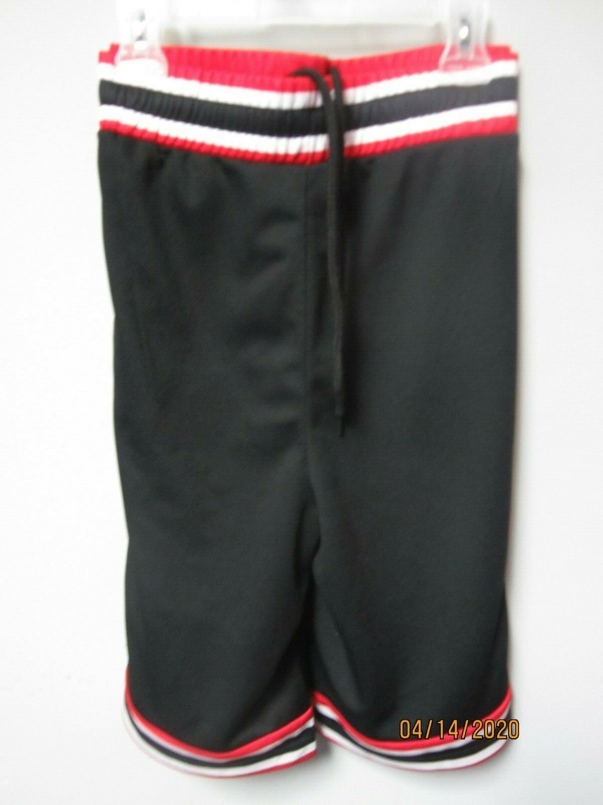Adult Georgia Bulldogs Black/Red Athletic Shorts Size XL Light airy fabric!