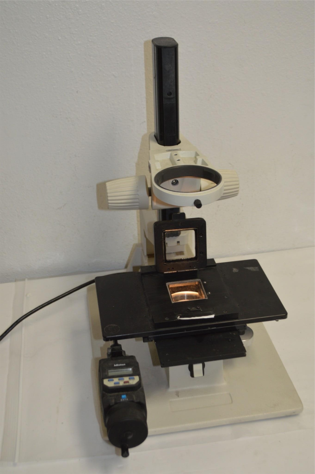 *TC* SEMPREX MODEL 10-2503.00 MICROSCOPE STAGE W/ MITUTOYO 164-162 (AMD21)
