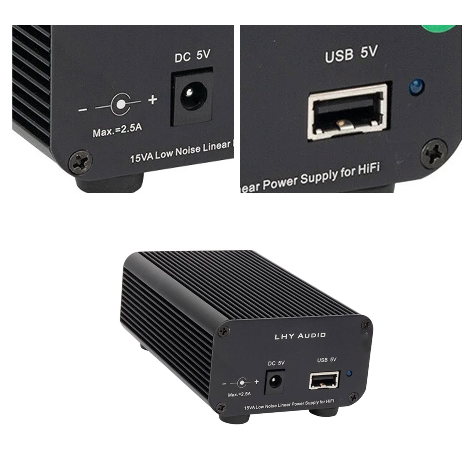 for Raspberry Pi 15W 5V DC Regulated Linear Power Supply for USB Interface DAC