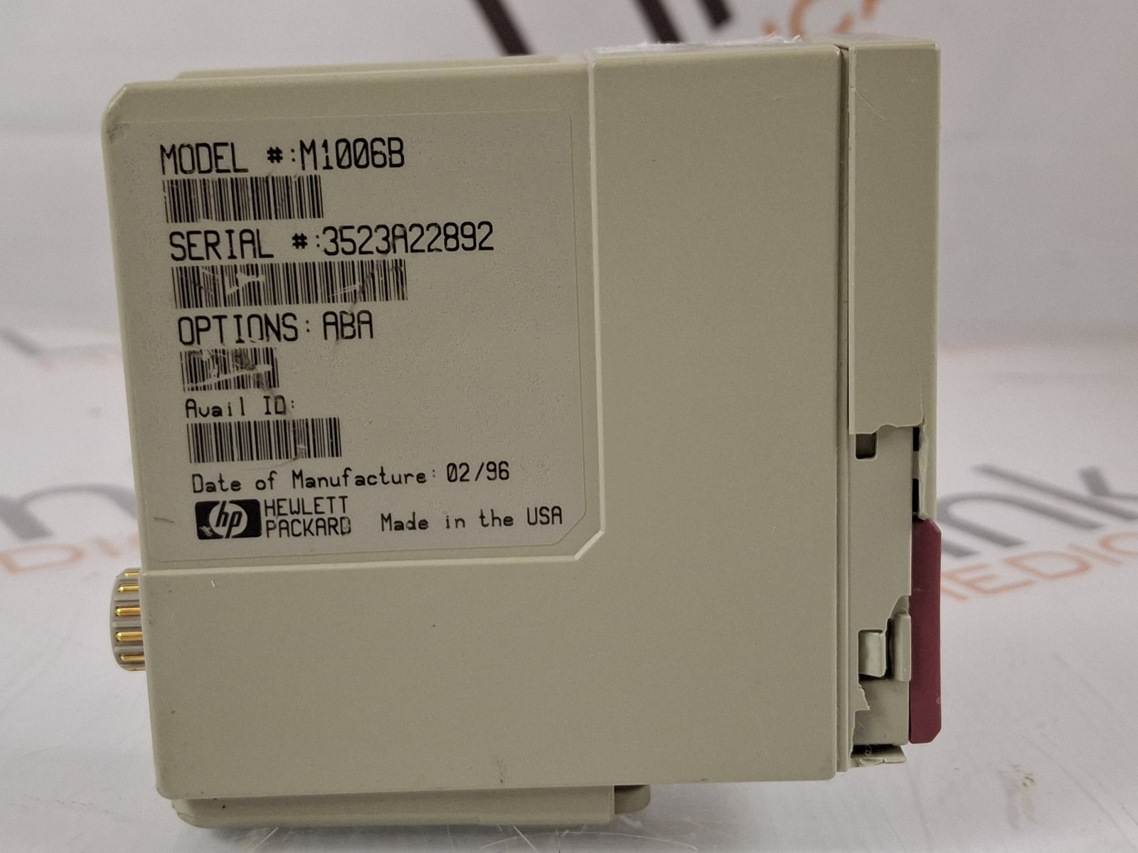 Philips M1006B Single Parameter IBP Module
