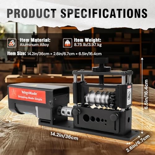 Automatic Wire Stripper Machine 6 Channels 5 Blades