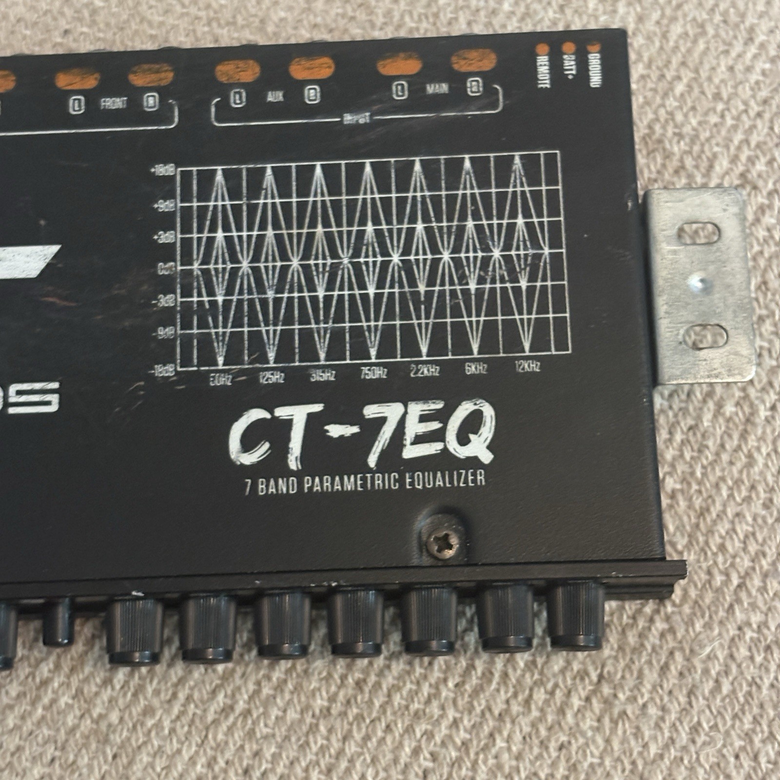 CT Sounds CT-7EQ 7 Band Parametric Car Audio Equalizer