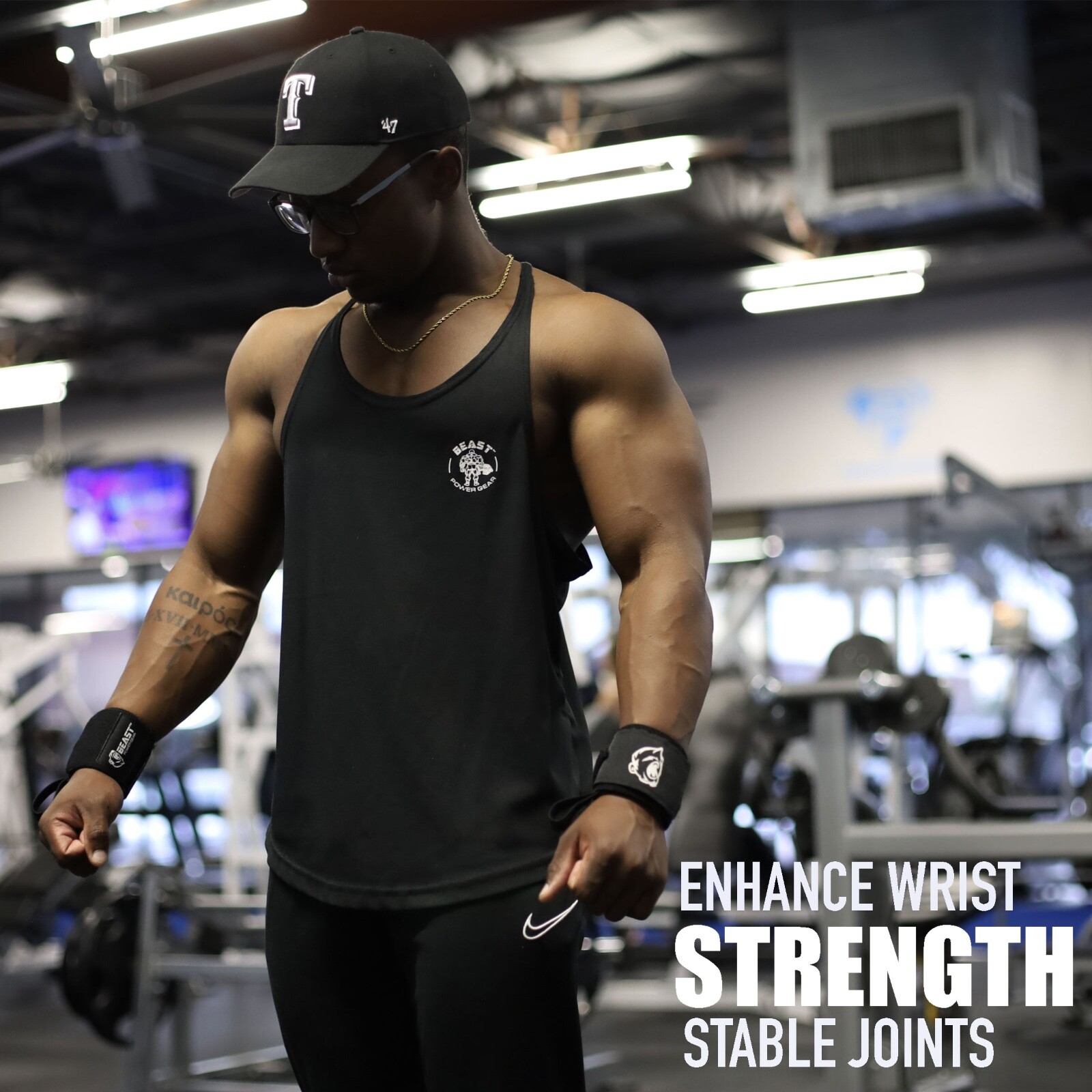HEAVY DUTY Wrist Wraps 18" |Competition Grade| Professional Quality Thumb Loop