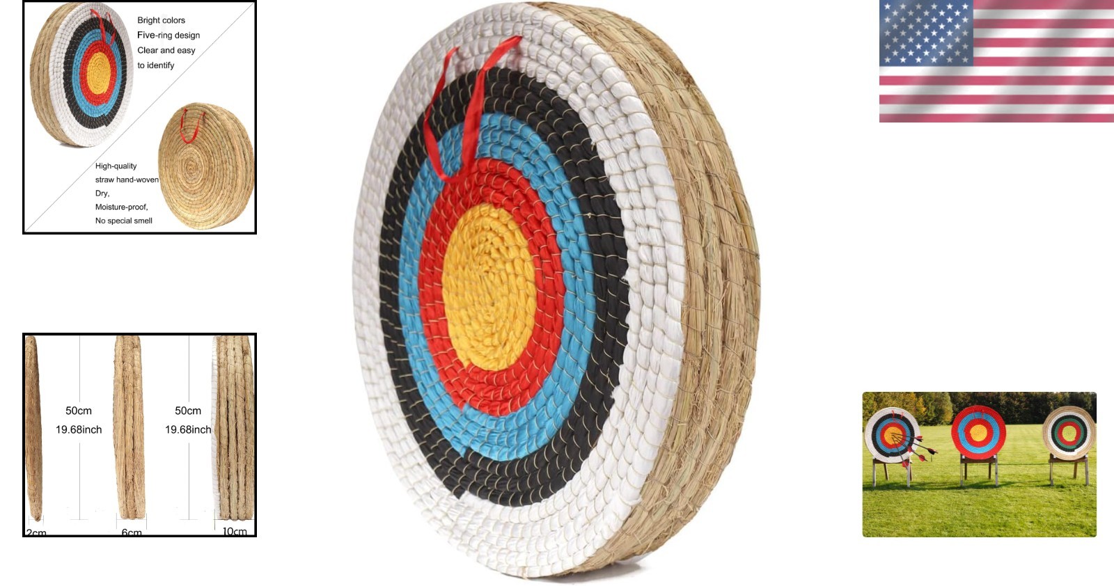 Eco-Friendly Archery Target - Backyard Practice^