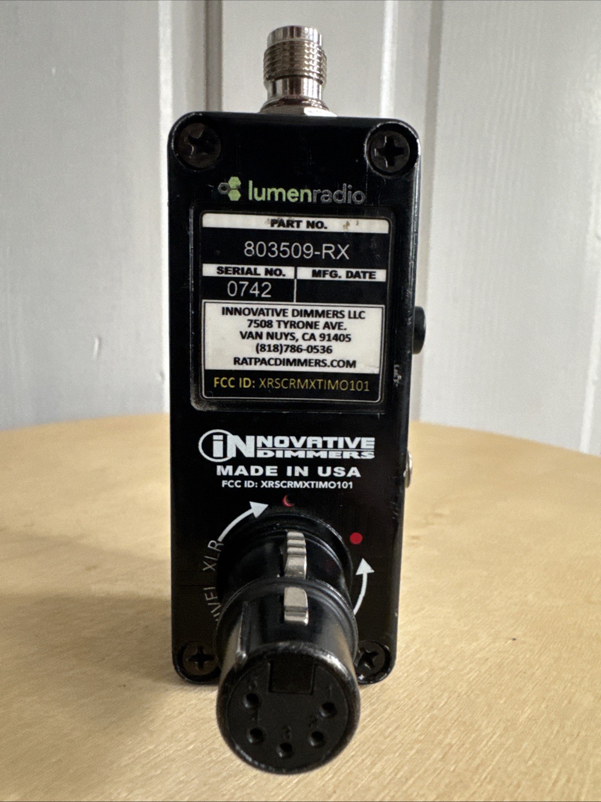 RatPac Cintenna TX + RX Non-Battery Wireless DMX Bundle CRMX Transmitter + Recei