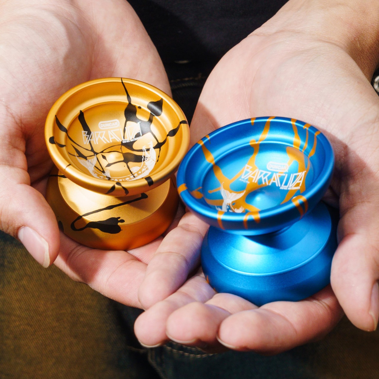 Duncan Barracuda Yo-Yo Gold w/Splash