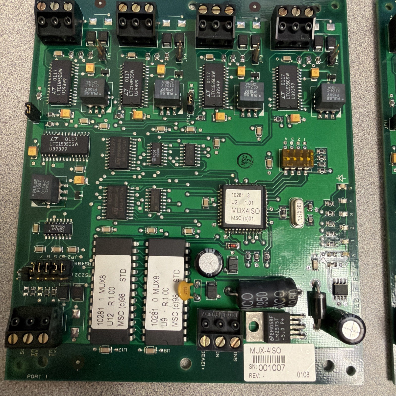 MERCURY SECURITY MUX4ISO ACCESS CONTROL SYSTEM 2 count