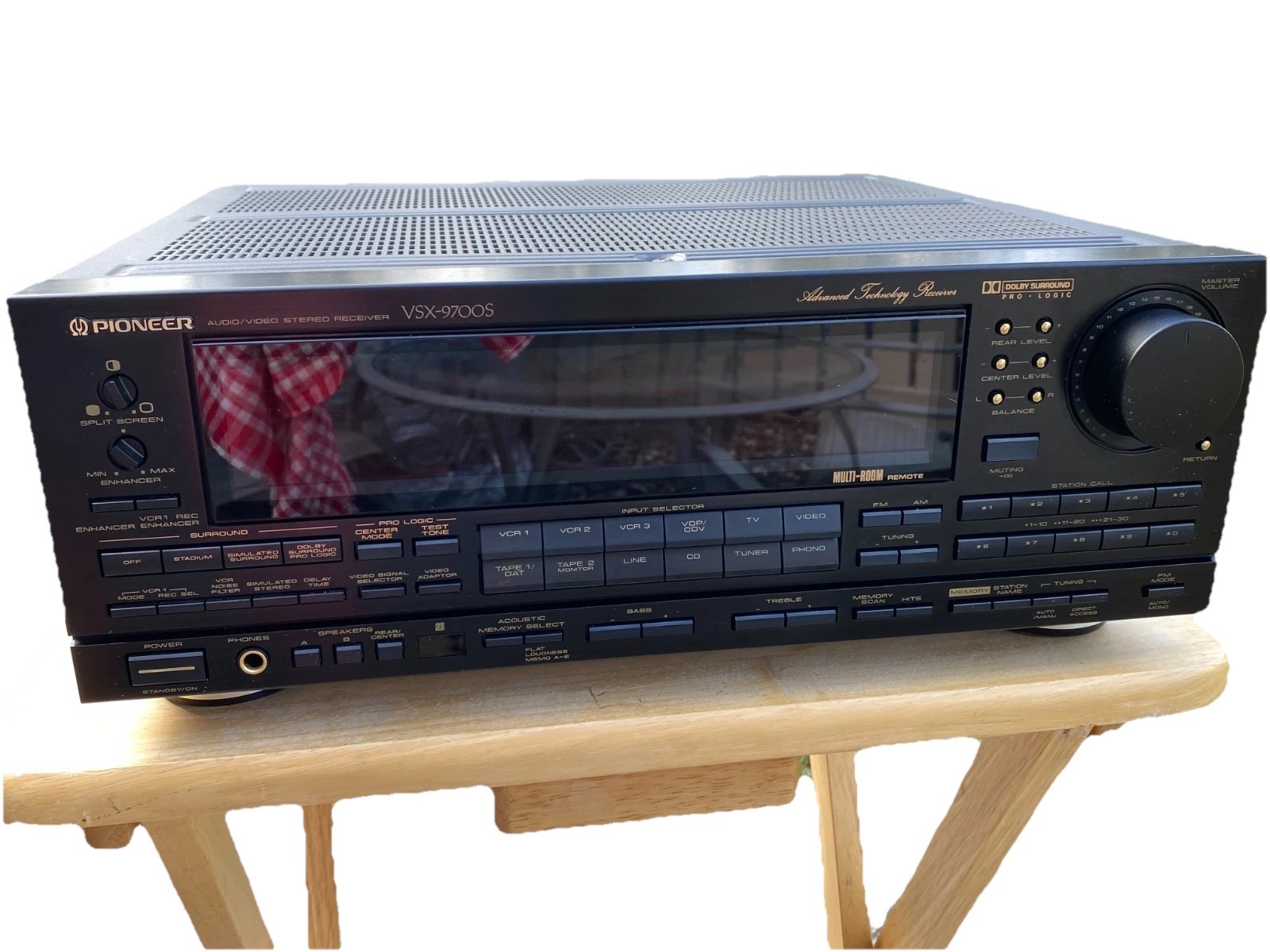 Pioneer VSX-9700S AV Audio Video Stereo Receiver Dolby 125 Watts