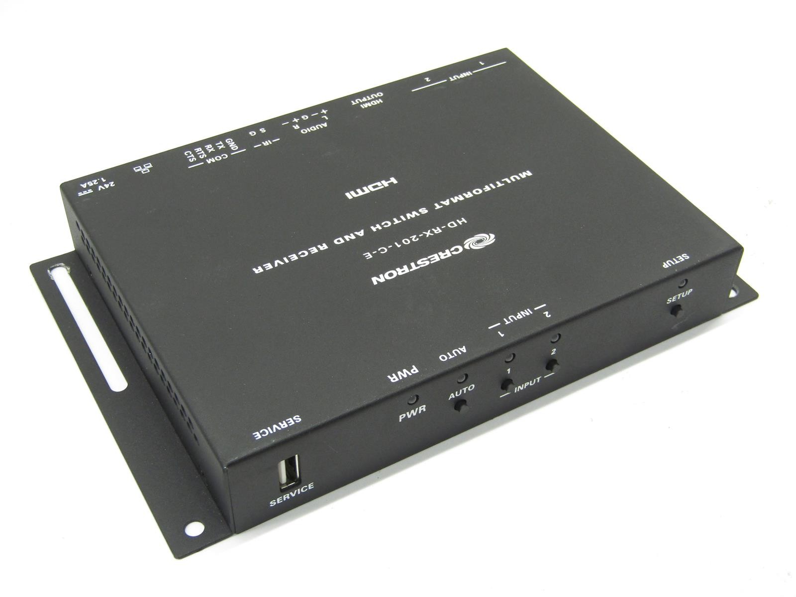 6x Crestron HD-RX-201-C-E Multiformat Switch and Receivers